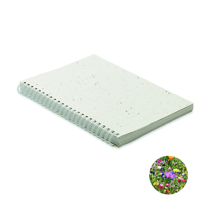 Notes A5 z papieru siewnego SEED RING