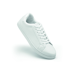 Trampki z PU rozmiar 46 BLANCOS