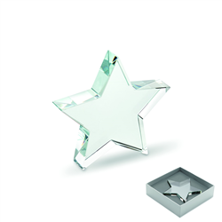 Szklana statuetka gwiazda STARWARD