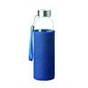 Szklana butelka w etui 500 ml UTAH DENIM