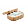 Słuchawki TWS w etui z bambusa JAZZ BAMBOO