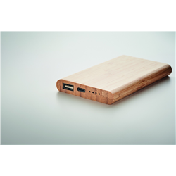 Bambusowy power bank 4000 mAh ARENAPOWER C
