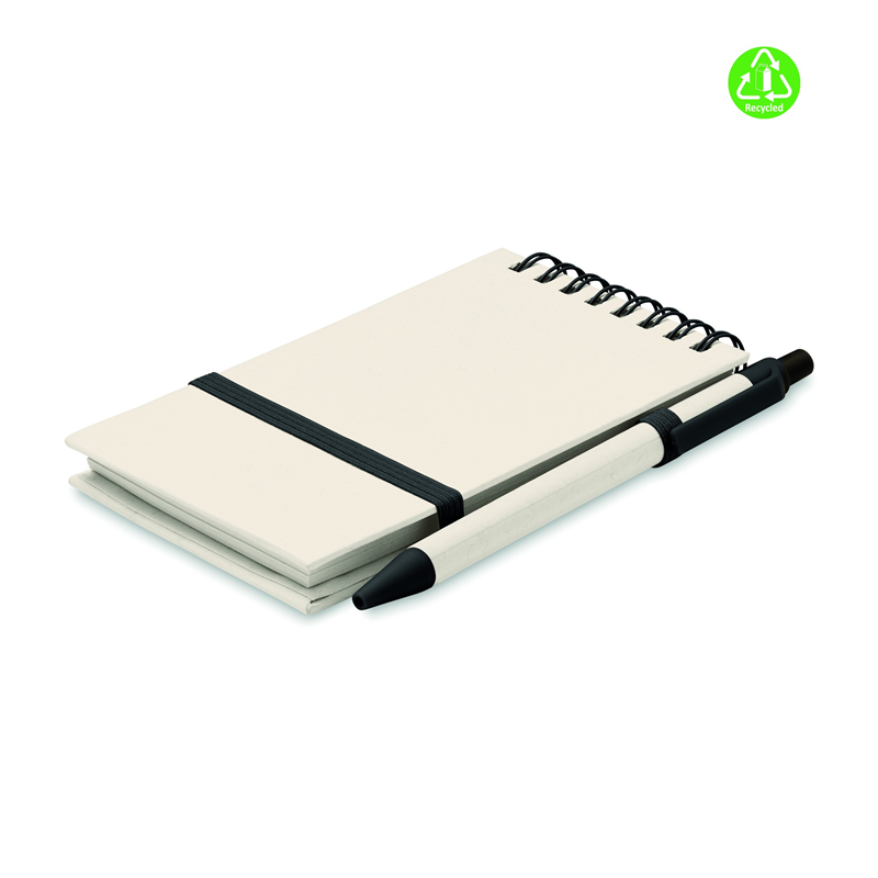 Notesy A6 z kartonu po mleku MITO SET